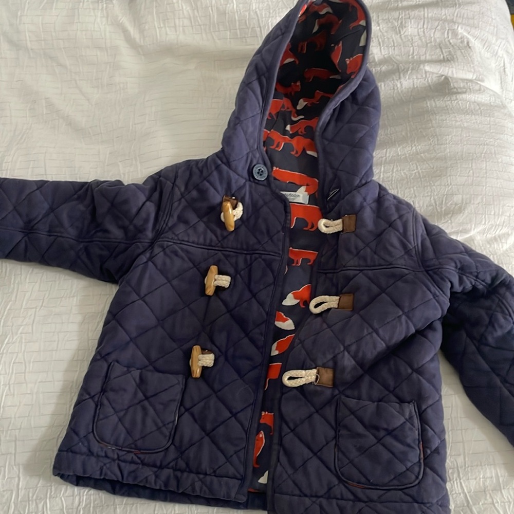 baby Boden quilted cotton jacket, 2/$20!excellent condition